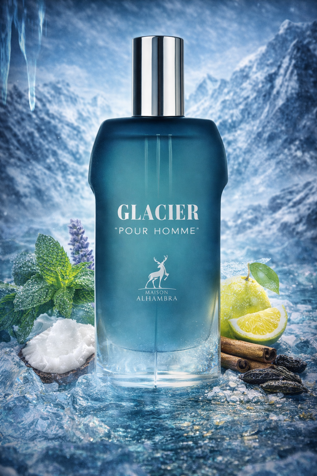 Maison Alhambra | Glacier Pour Homme – Eau de Parfum | Decant Samples 2 mL / 5 mL / 10 mL