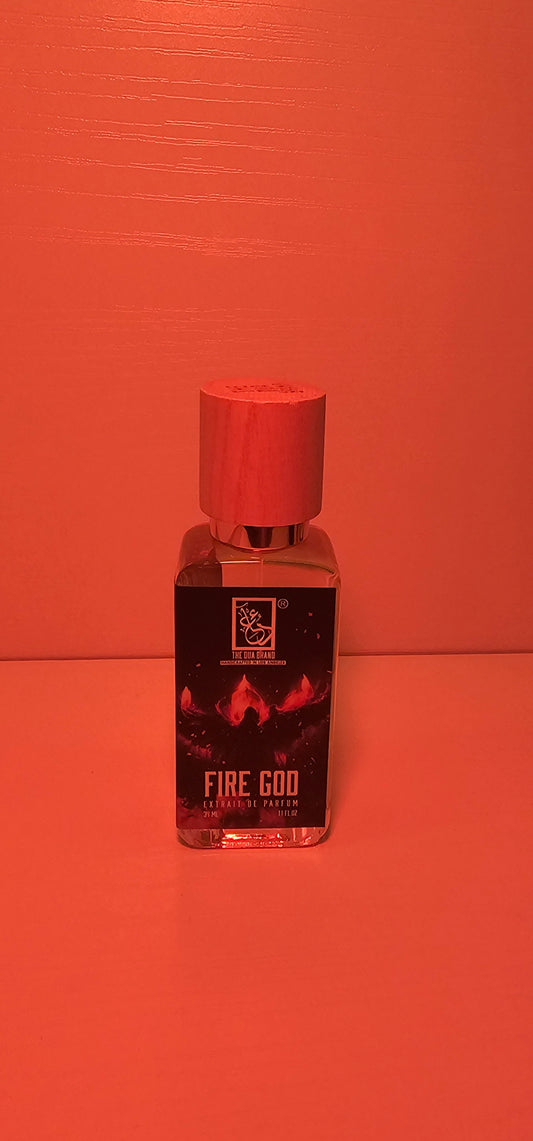 God of Fire by Dua Brand – Premium Decant Sample (2ml / 5ml / 10ml Spray)