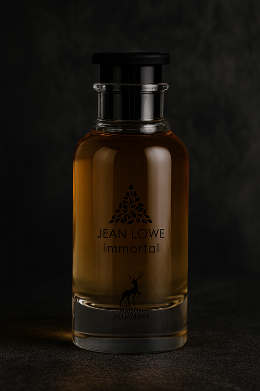 Jean Lowe – Immortel | Fresh Woody Amber Men’s Fragrance | 2ml–10ml Decants