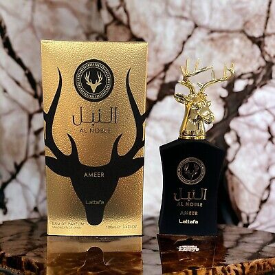 Ameer Al Noble by Lattafa – Original Oriental Woody Scent (2ml / 5ml / 10ml)