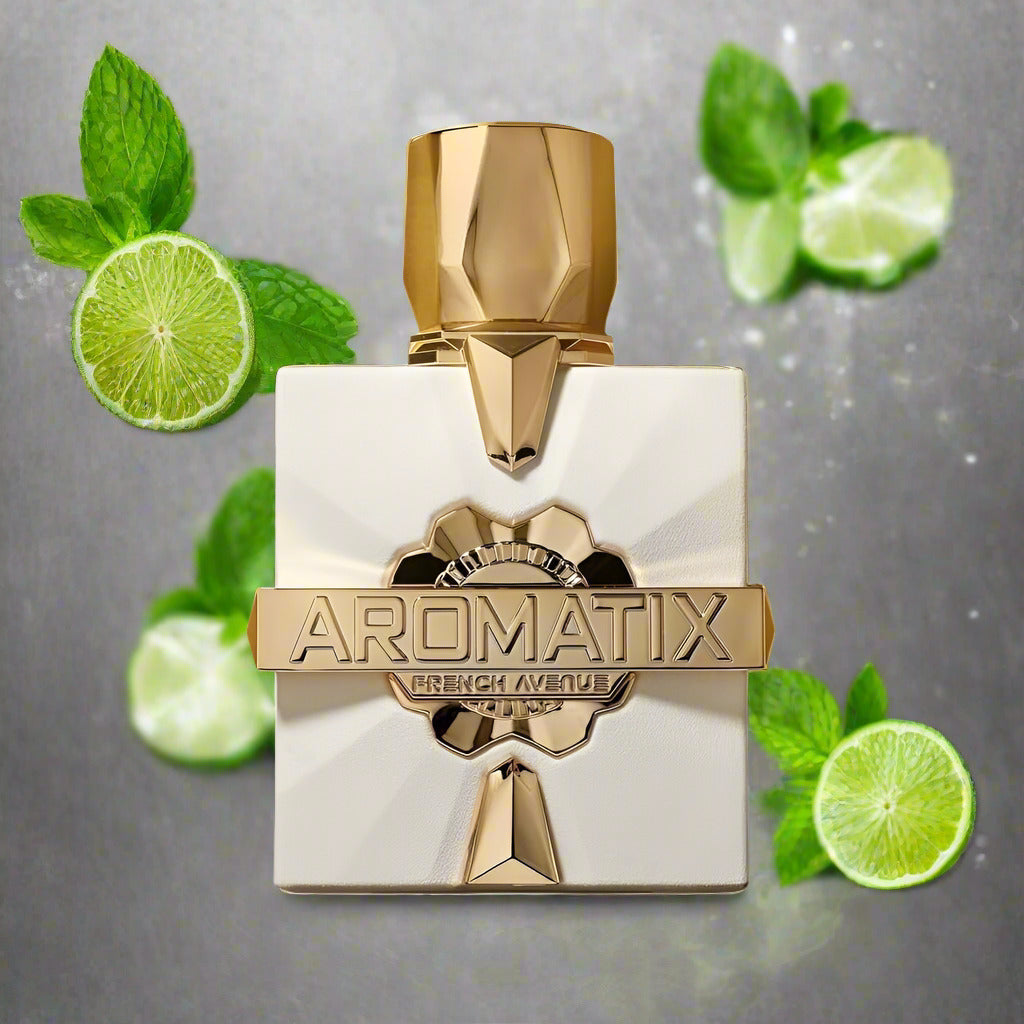 Platine Blanc by Aromatix – Fresh Citrus Mint Perfume Decant (2ml / 5ml / 10ml Unisex Spray Sample)