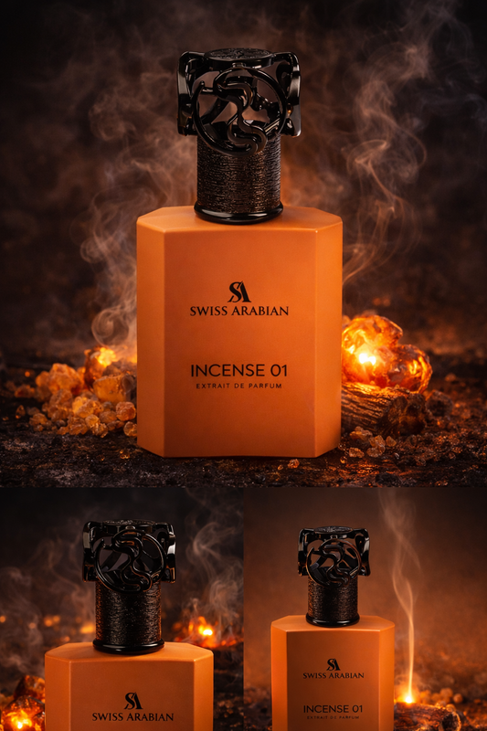 Swiss Arabian | Incense 01 – Eau de Parfum | Decant Samples 2 mL / 5 mL / 10 mL