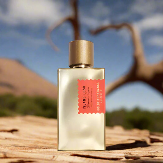 Island Lush by Goldfield & Banks – Exotic Spicy Sandalwood | Decant Sample 2ml, 5ml, 10ml Spray