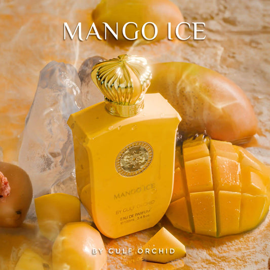 Gulf Orchid Mango Ice – Tropical Mango Citrus Fragrance | Unisex Perfume Decants 2ml–10ml