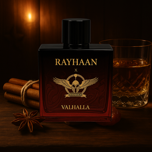 Rayhaan Valhalla unisex boozy-gourmand fragrance sample